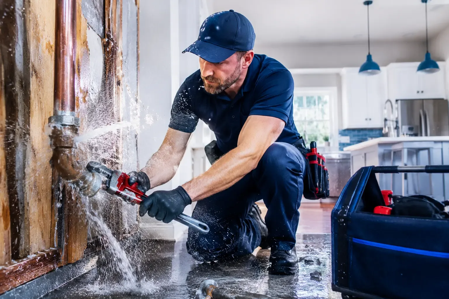Local emergency pipe repair professionals in Lequire, OK